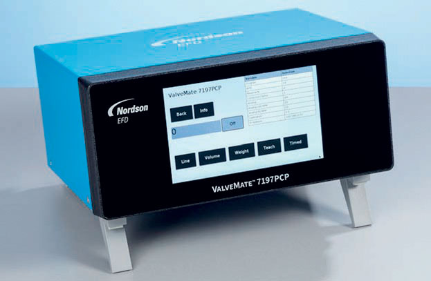 The ValveMate 7197PCP controller offers an intuitive touchscreen interface. dosatura volumetrica Continuous and Precise Volumetric Dispensing 2 11