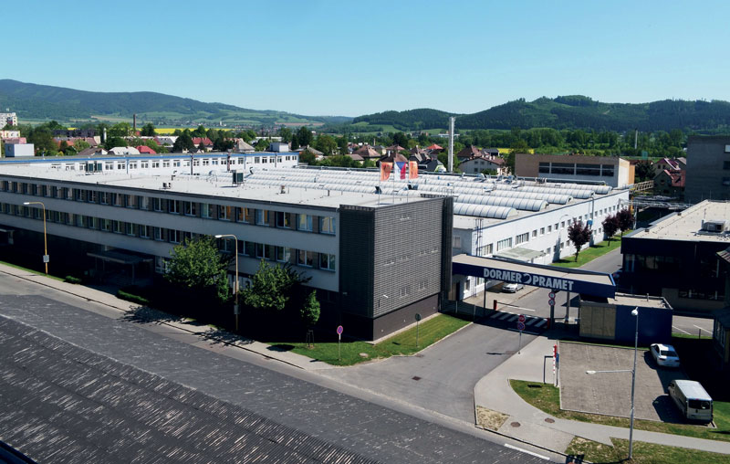 La sede di Dormer Pramet a Sumperk in Repubblica Ceca.
