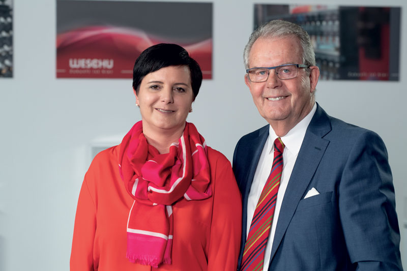 Una squadra intergenerazionale di successo: dal 2008 Kathrin Schumacher dirige l’azienda a conduzione familiare insieme al padre, Werner Schumacher.