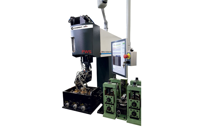 Sistema di saldatura Coherent|ROFIN Profile Welding System in configurazione per laser CO2.