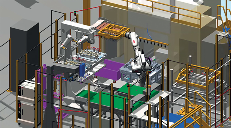 RobotStudio è il software di simulazione e programmazione offline di ABB che offre una replica digitale completa di asset fisici o sistemi in modo da poter vedere da remoto che cosa succede su una linea di produzione.
