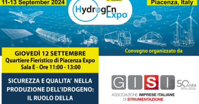 Convegno – Sicurezza e qualità nella produzione dell’idrogeno: il ruolo della strumentazione di misura  Convegno – Sicurezza e qualità nella produzione dell’idrogeno: il ruolo della strumentazione di misura convegno 1 390x205