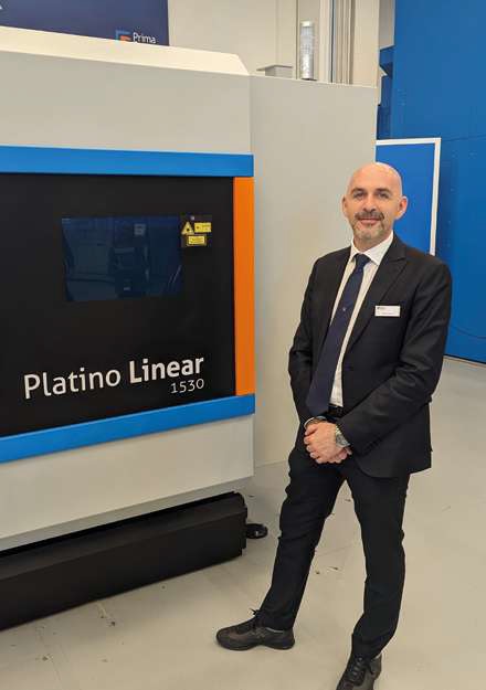 Giulio Amore, laser product manager di Prima Power.