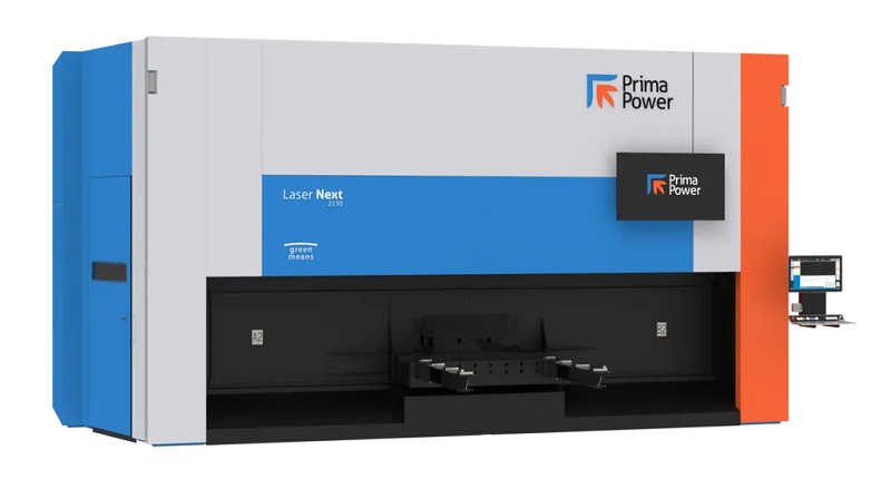 Laser Next 1530/2130 è la prima macchina di taglio laser 3D di Prima Power sul mercato a essere equipaggiata con SINUMERIK ONE di Siemens. 