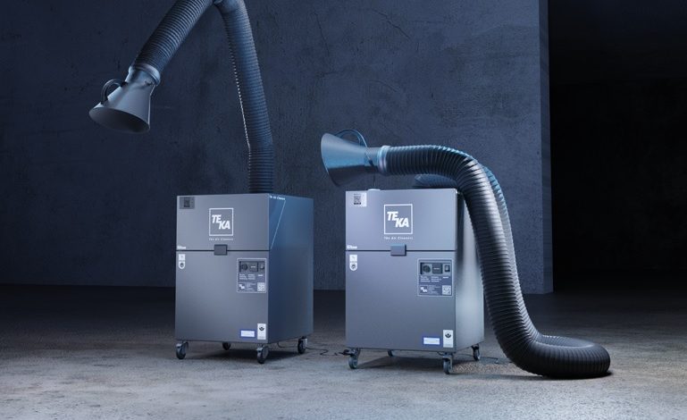 filtoo® è un aspiratore industriale carrellato progettato per la captazione efficace dei fumi di saldatura e delle polveri di lavorazione, integrando un sistema filtrante con efficienza superiore al 99%.