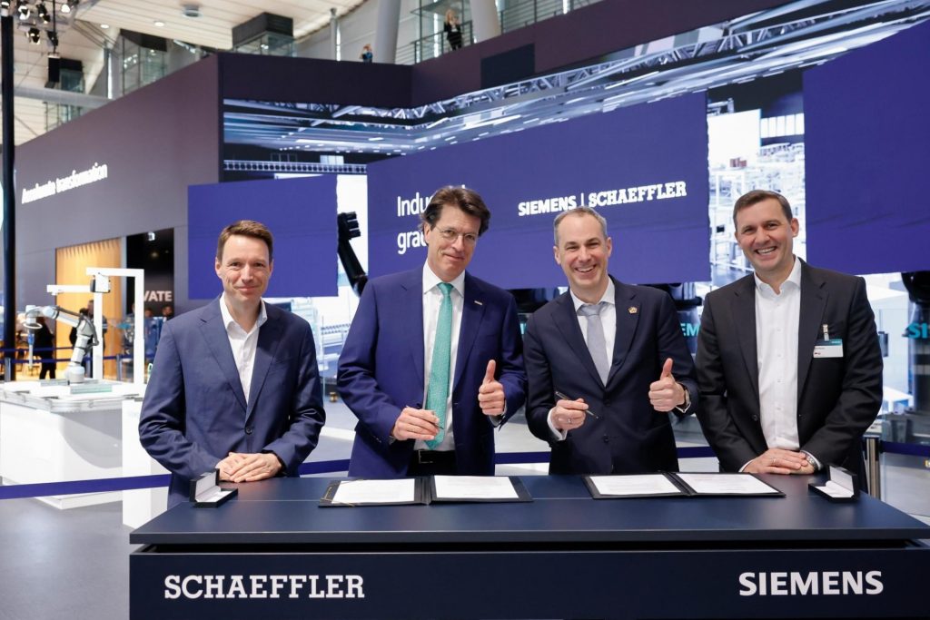 Schaeffler e Siemens uniscono le forze in campo AI